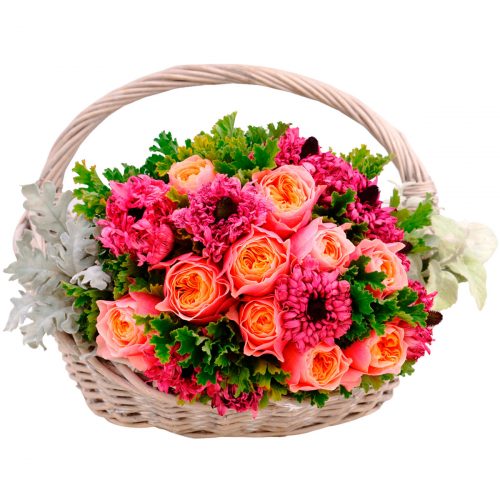 Корзины с цветами